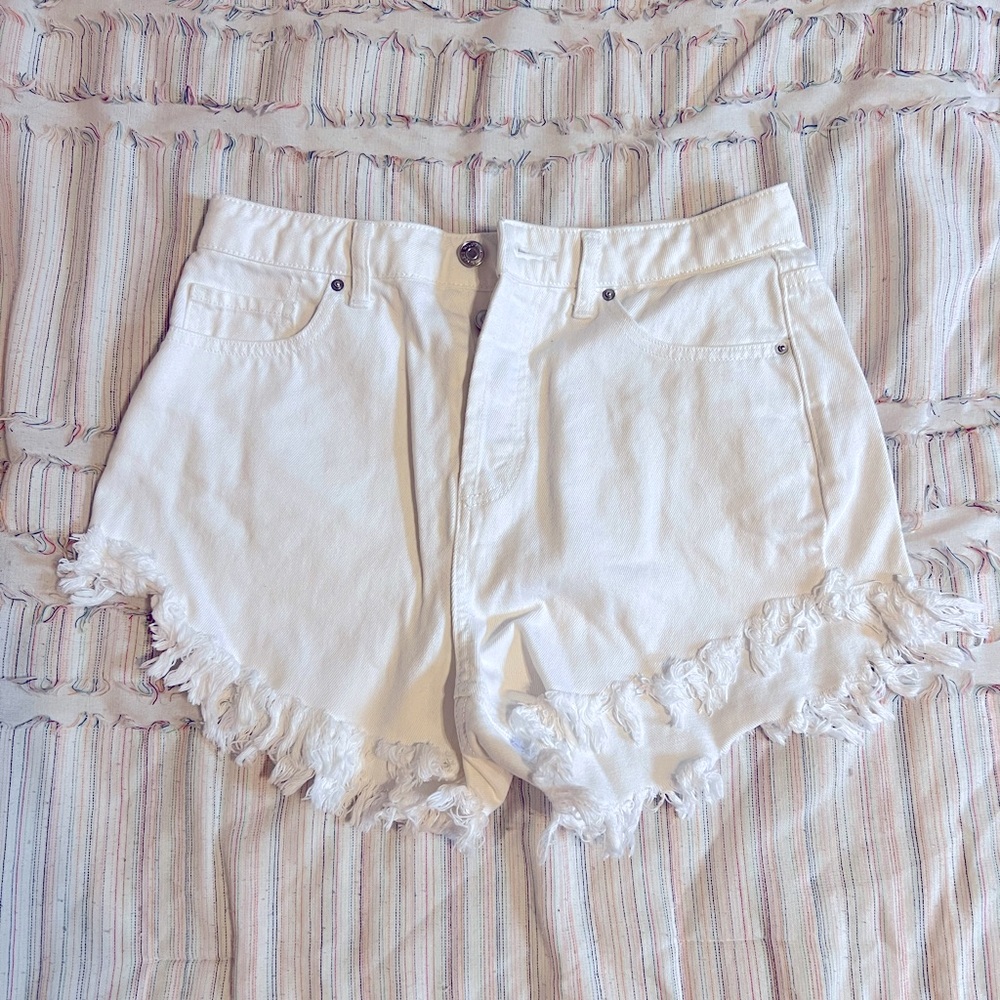 Wild Fable White High Rise Shorts Size 4